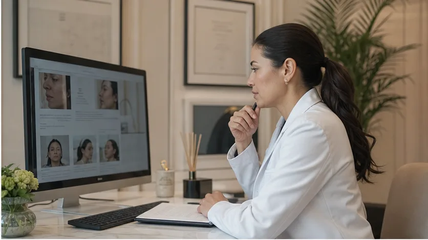Mia coordinator reviewing a care itinerary with an international patient